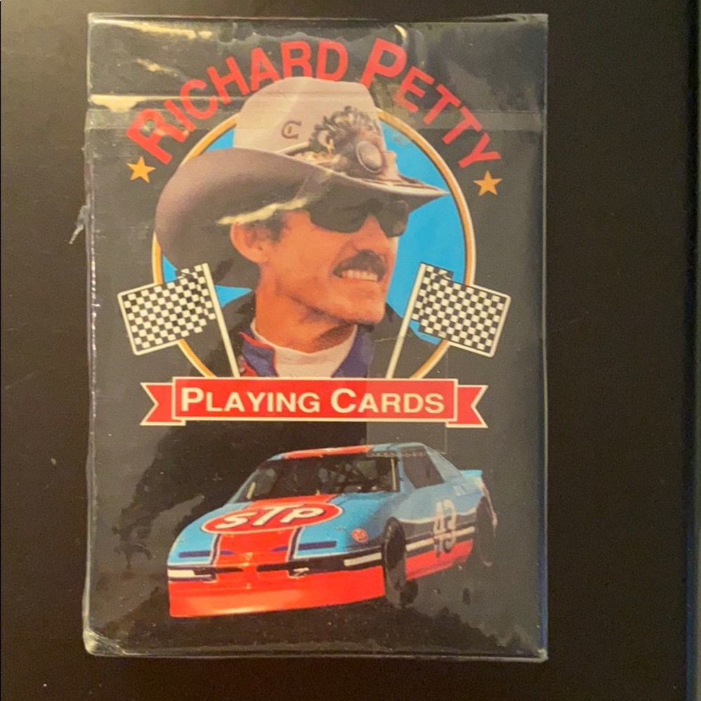 Vintage Richard Petty playing cards (unwrapped)